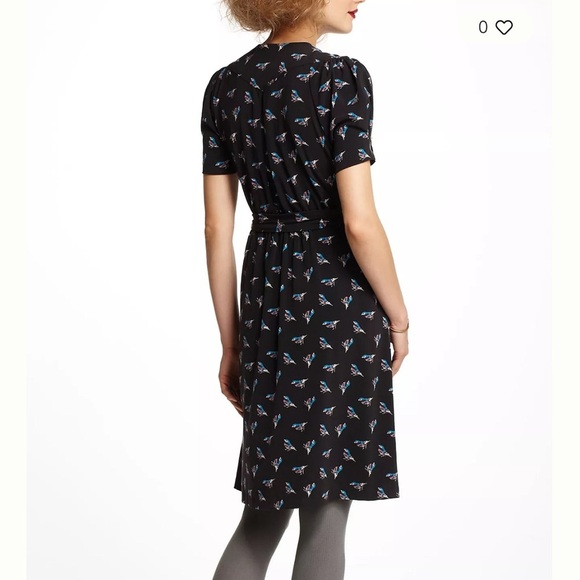 Karen Walker HI THERE (Anthropologie) size 6 EUC Dress with Blue Floral Design - Picture 2 of 14